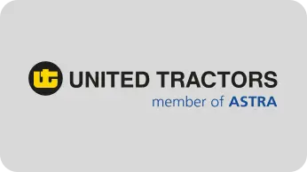 Logo United Tractors (UT) Klien Cerah Creative