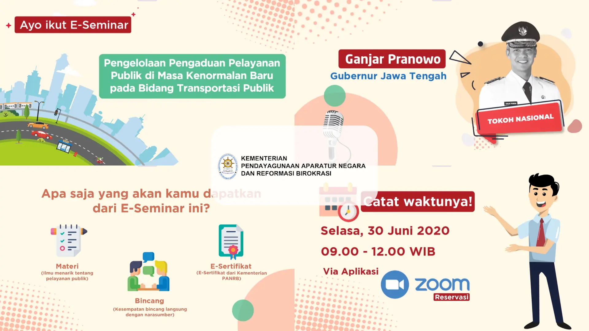 Kementerian Pendayagunaan Aparatur Negara dan Reformasi Birokrasi Republik Indonesia - LAPOR Goes to Campus