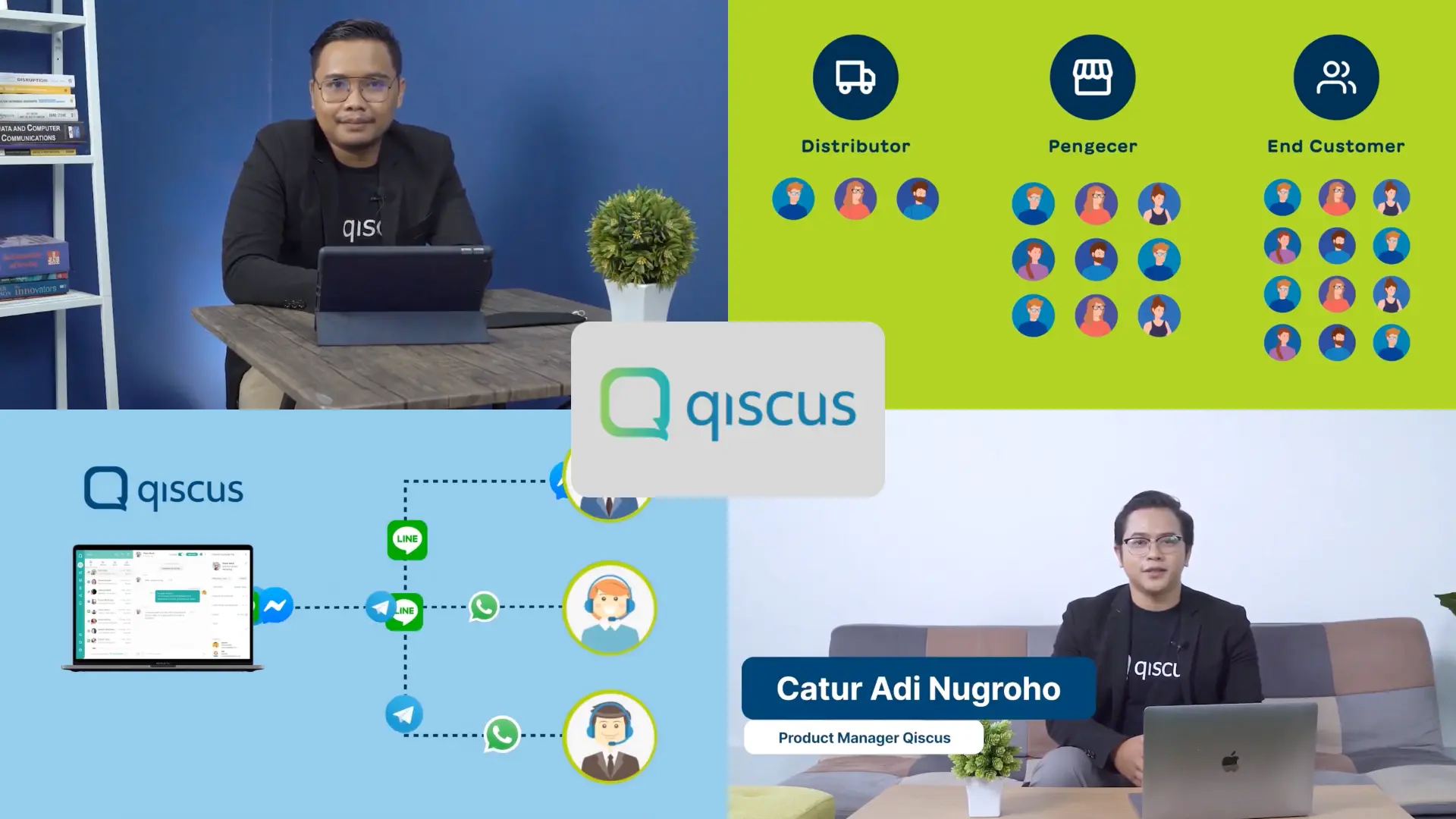 Qiscus - CONVERSA | Building a One-Stop Business Tech Solution | Product Launch Video
