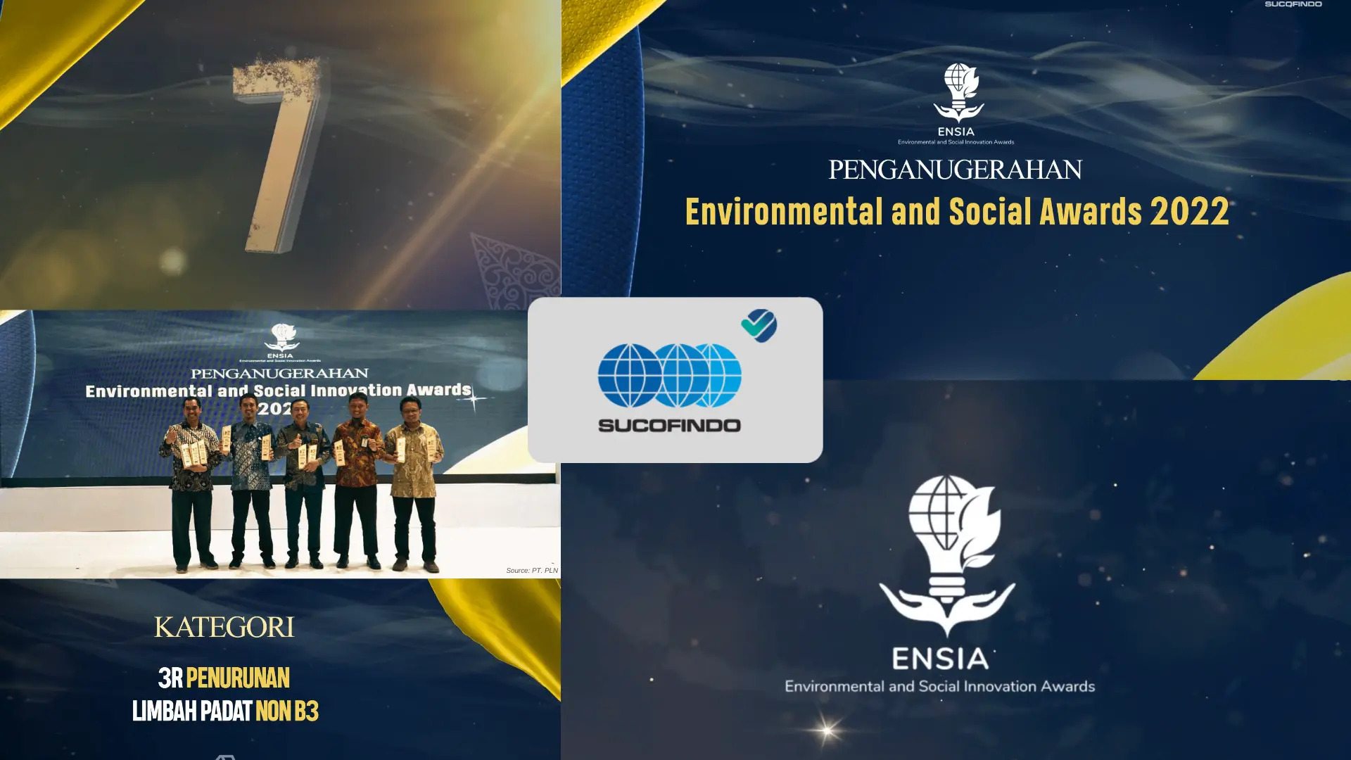 Sucofindo - ENSIA AWARD 2022 | Harmoni Inovasi Bagi Negeri